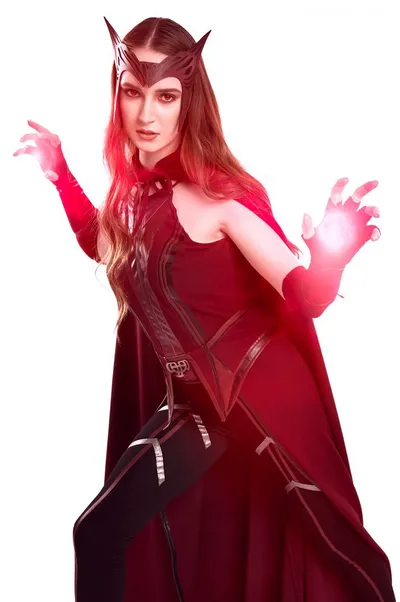 [VRCosplayX] Hazel Moore as Scarlet Witch nude cosplay leaked 454357