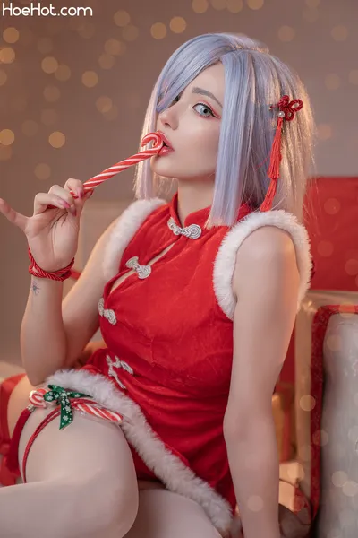 Misaki Sai - Shenhe XMAS nude cosplay leaked 359419