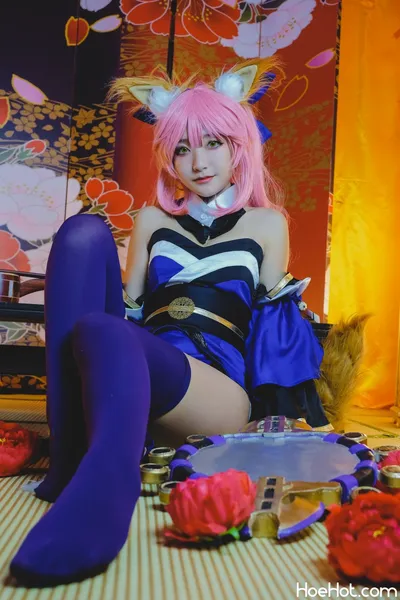 Roroki骷髅姫 NO.03 玉藻の前 FGO Tamamo no Mae nude cosplay leaked 515534