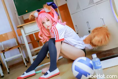 Cherry Neko - Tamamo School nude cosplay leaked 420760