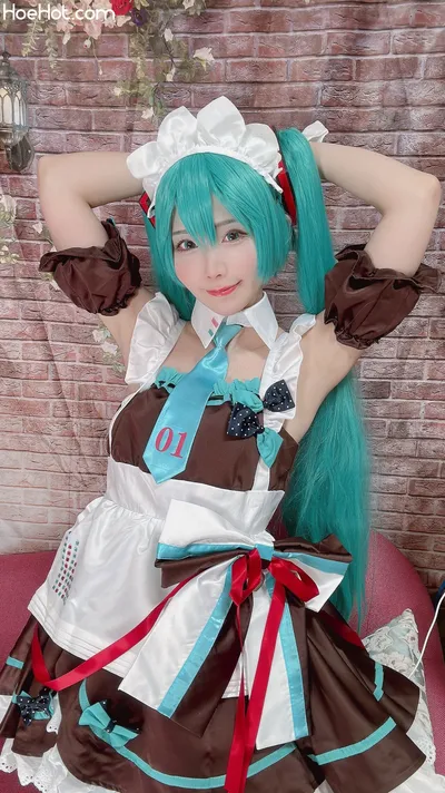 Kururun Kurasaka - Maid Miku nude cosplay leaked 47428