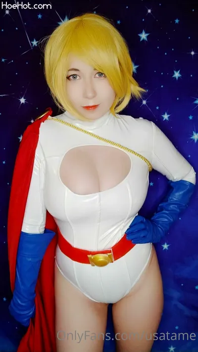 Usatame - Powergirl nude cosplay leaked 395108