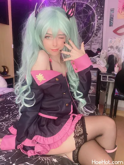 Kitsukanna - Sweet Devil Miku nude cosplay leaked 337179