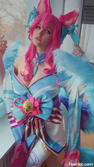 Ninitard - Spirit Blossom Ahri nude cosplay leaked 227602