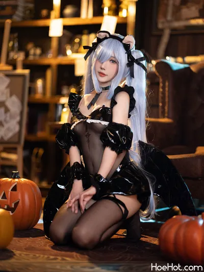 仙女月 万圣节 雅努斯  AZUR LANE nude cosplay leaked 124494