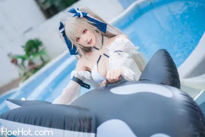 阿包也是兔娘 安克雷奇 Anchorage AZURLANE nude cosplay leaked 190908