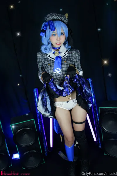 lMusicl - Hoshimachi Suisei nude cosplay leaked 1096