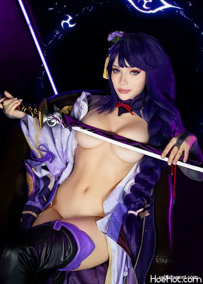 Selti - Raiden Shogun nude cosplay leaked 44616