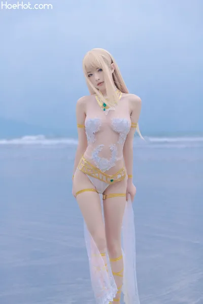 清水由乃 玛丽萝丝 白色泳衣(Dead or Alive) nude cosplay leaked 521471