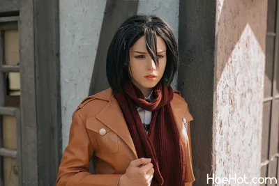 Shirogane-sama - Mikasa Ackerman nude cosplay leaked 505093