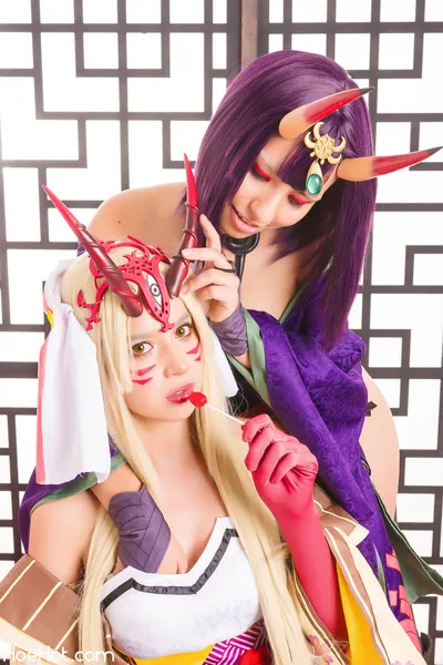 shuten x ibaraki - Ale tanooki nude cosplay leaked 558111