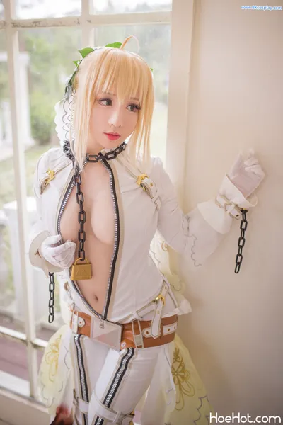 [叫我千寻大人] 尼禄 花嫁 Fate Nero Claudius Bride nude cosplay leaked 404976