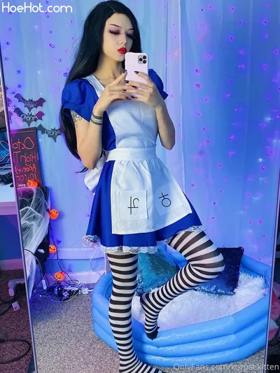 Korpsekitten - Alice nude cosplay leaked 394143