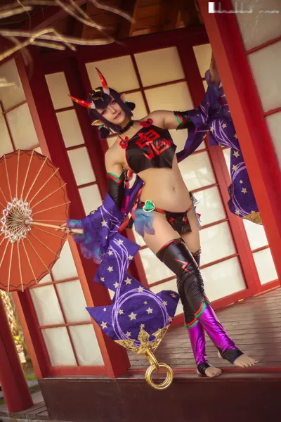 Yukeshiro - Shuten Douji nude cosplay leaked 21779