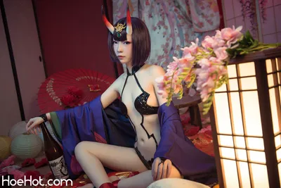 妖少you1  -  酒吞童子&amp;葛饰北斋&amp;高扬斯卡娅 nude cosplay leaked 458922