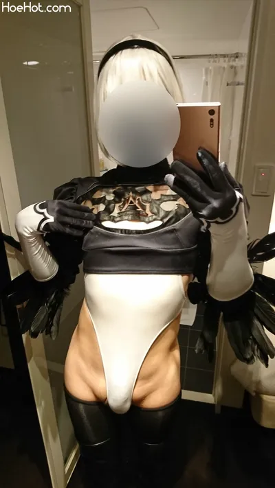 Hatarabu - 2B leotard nude cosplay leaked 91866