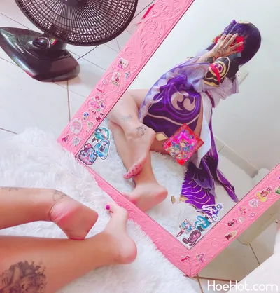 Remii - Raiden Shogun Barefoot nude cosplay leaked 119341