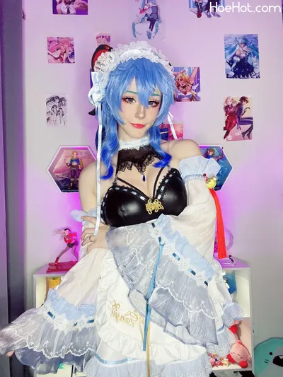 OccultMage - Maid Ganyu nude cosplay leaked 151535