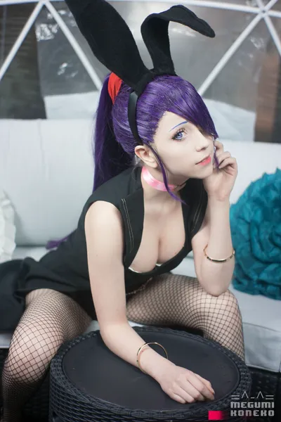 Megumi Koneko - Bunny Jade nude cosplay leaked 7081