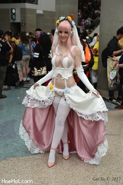 Q-ki - Super Sonico nude cosplay leaked 334686