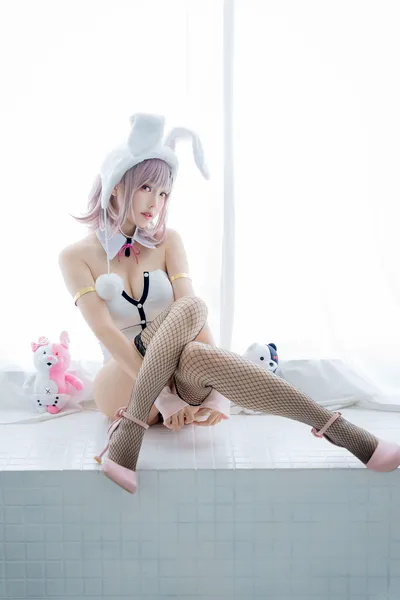 Ely - Chiaki Nanami Bunny nude cosplay leaked 423146