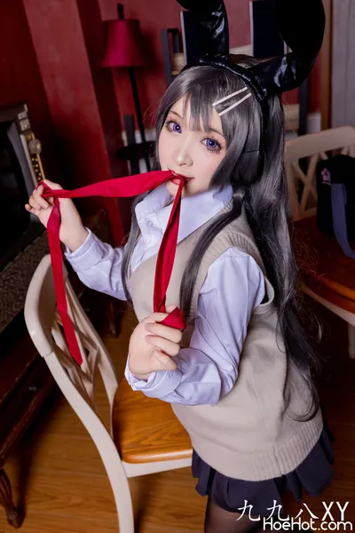 [九九八XY] Seishun Buta Yarou wa Bunny Girl Senpai no Yume o Minai Sakurajima Mai nude cosplay leaked 218240