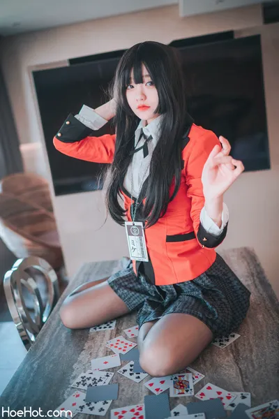 [DJAWA] Jenny - Gambling with Yumeko (Kakegurui) nude cosplay leaked 460178