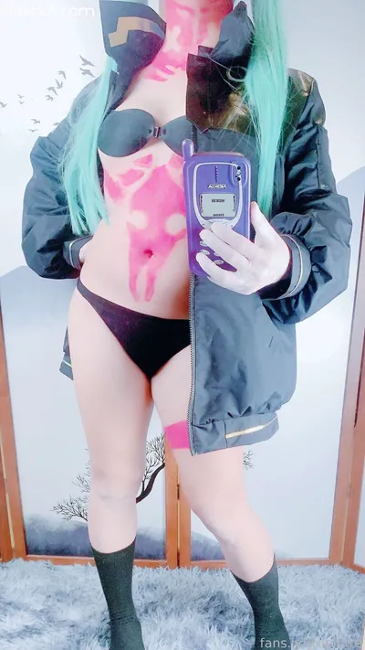 Yaxie Lotte (Fansly) ----------- Rebecca CyberPunk Edgerunners nude cosplay leaked 221281