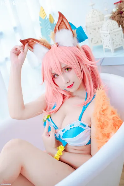 [九曲Jean] FGO泳装本 FGO Swimsuit nude cosplay leaked 327511