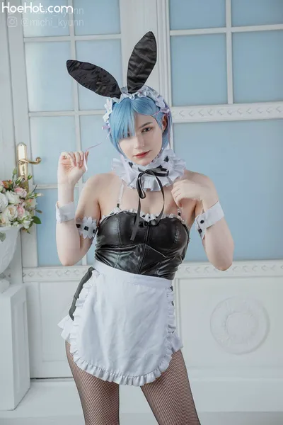 Michi Kyunn Rem Bunny Maid nude cosplay leaked 501145