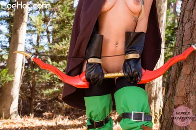 LovelySpaceKitten - High Elf Archer nude cosplay leaked 518651