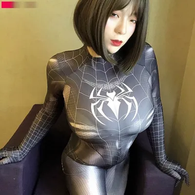 奶兔biubiu - 蜘蛛侠妹妹 nude cosplay leaked 8423