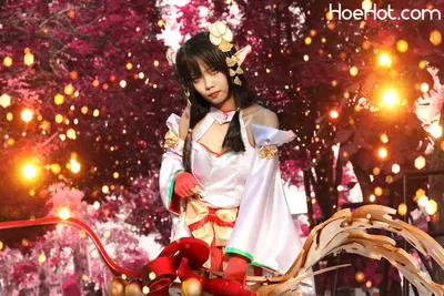 Arena of Valor Cosplay Fox Shrine Maiden Tel&#039;Annas nude cosplay leaked 217247