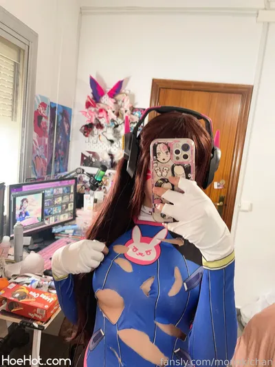 Monoki Chan - D.Va (Selfie Set) nude cosplay leaked 94165