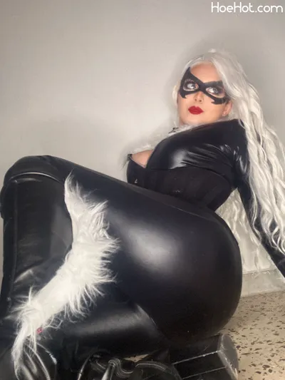 Natylikespizza - Black Cat nude cosplay leaked 272180