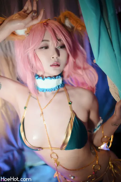 [BLUECAKE] Bomi 보미 - Pink Dancer nude cosplay leaked 489361