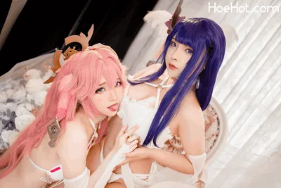 Sayo momo x Sally Dorasnow –  Raiden Yae nude cosplay leaked 218454