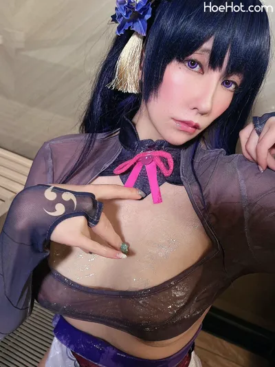 [林檎蜜紀] 夏の新作、原神の雷電将軍 (with mov) nude cosplay leaked 360664