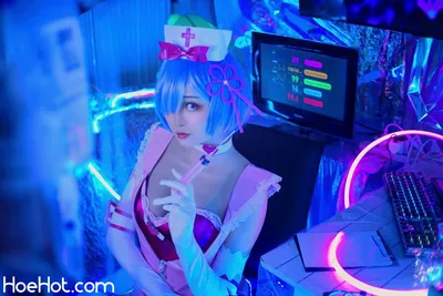 yoriko_ blue - Re Zero Rem nude cosplay leaked 334749