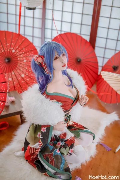 二佐Nisa - 碧蓝圣路易斯和服 nude cosplay leaked 360923