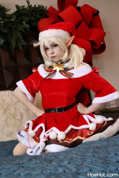 Melondoki - Klee xmas nude cosplay leaked 279993