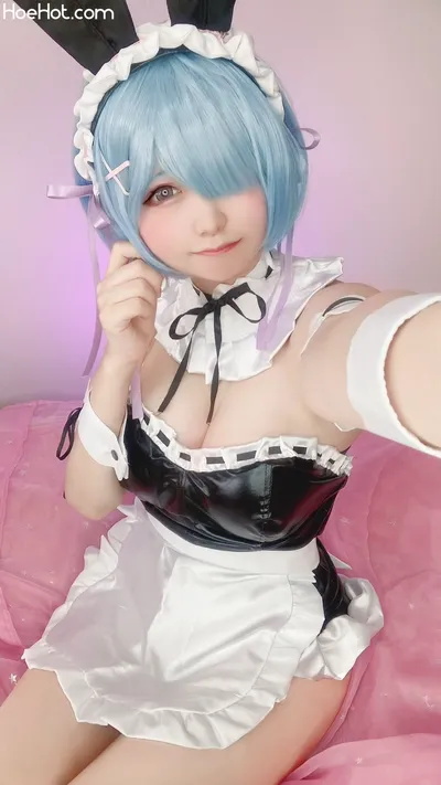 [°ʚ魔王てゃんɞ°] Rem Bunny Girl nude cosplay leaked 471653