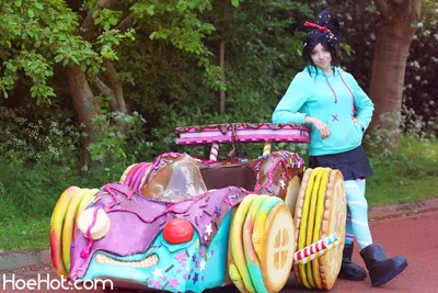 littlejem - Vanellope Von Schweetz nude cosplay leaked 589577