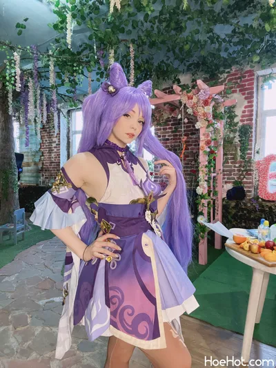 Caticornplay - Keqing nude cosplay leaked 465925