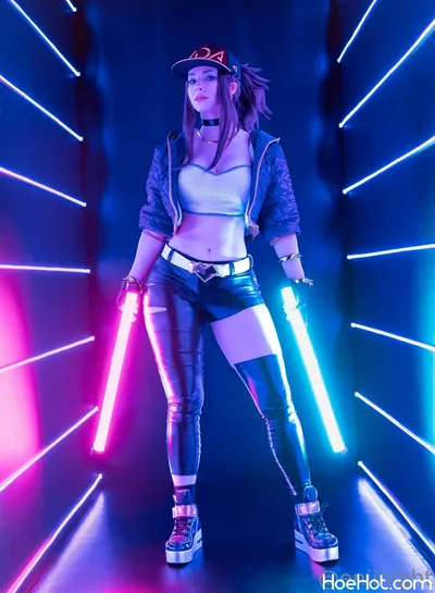 Enji Night - KDA Akali nude cosplay leaked 148072