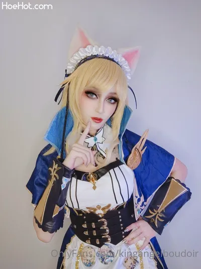 King Angel - Neko Maid Jean nude cosplay leaked 182985