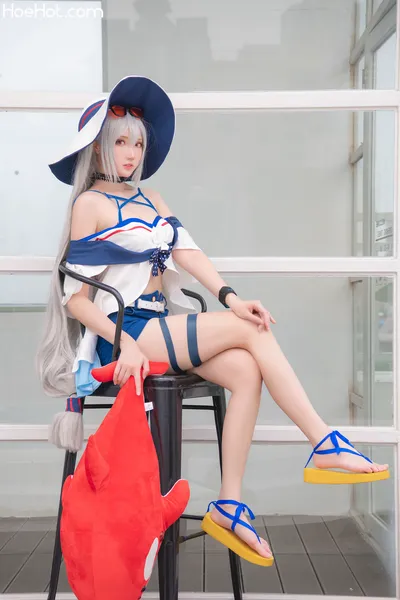 瓜希酱 - Skadi Waverider (Arknights) nude cosplay leaked 325981