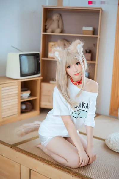 衣衣 - 猫娘 黄豆粉 nude cosplay leaked 5298