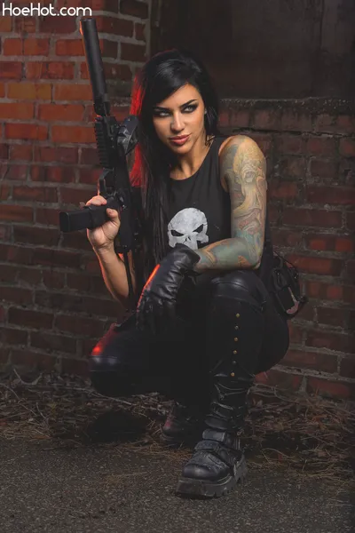 Alex Zedra - Punisher nude cosplay leaked 35332