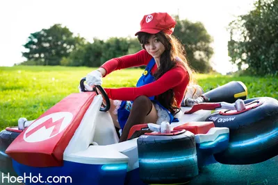 littlejem - Mariokart nude cosplay leaked 589583